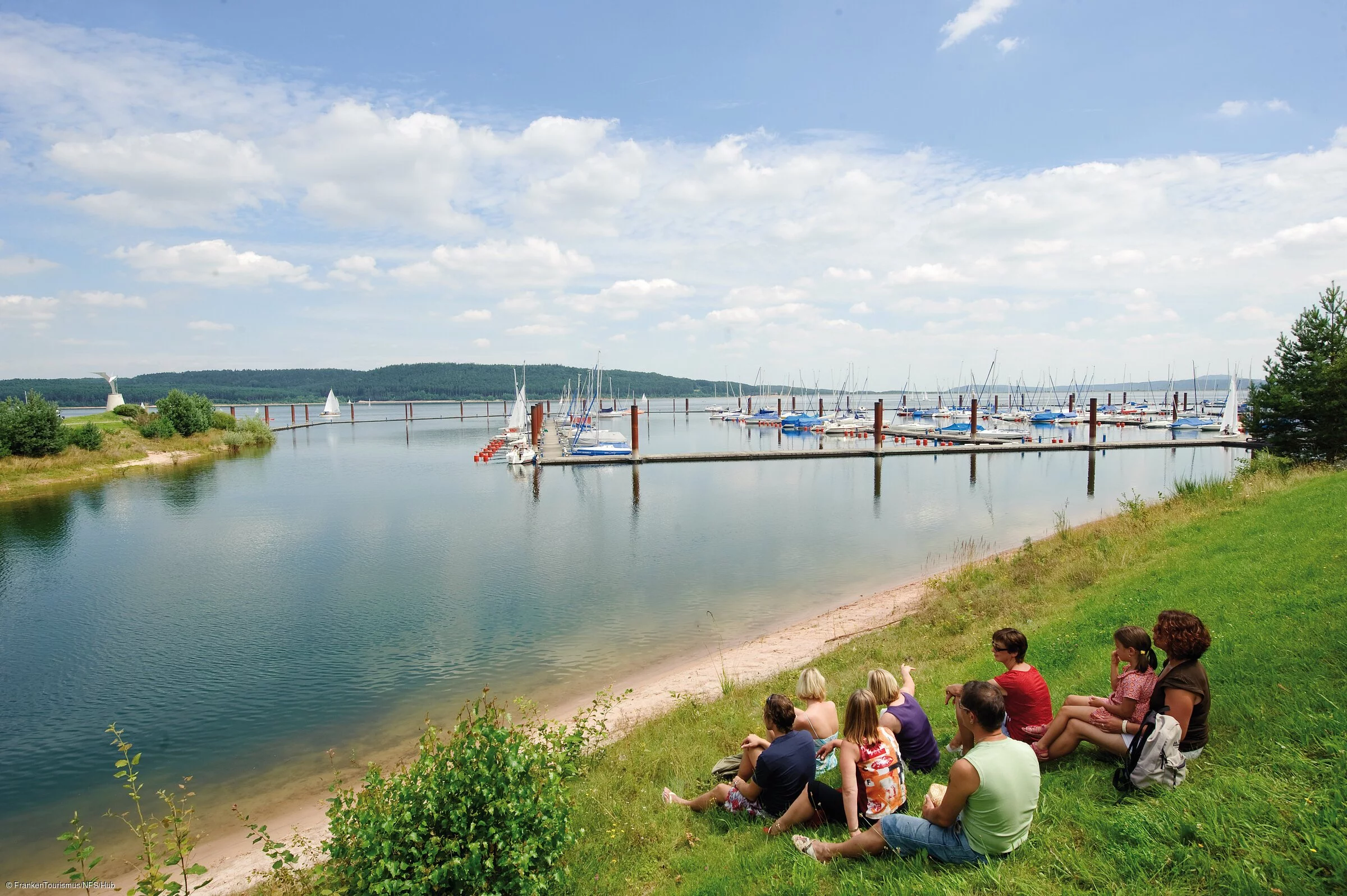 Picknick am Brombachsee (Fränkisches Seenland)