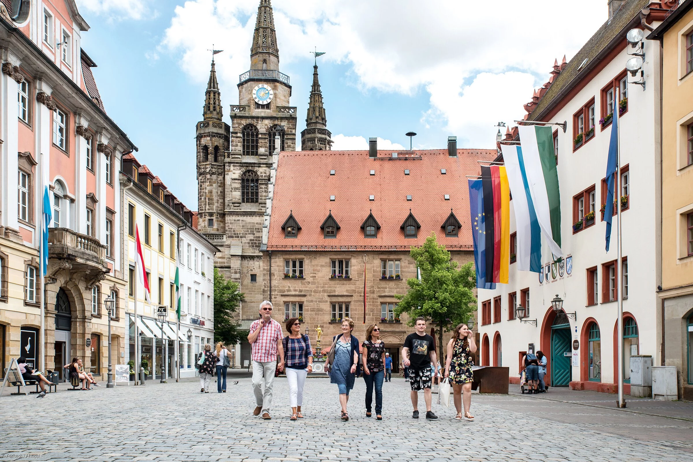 Stadtspaziergang (Ansbach, Romantisches Franken)