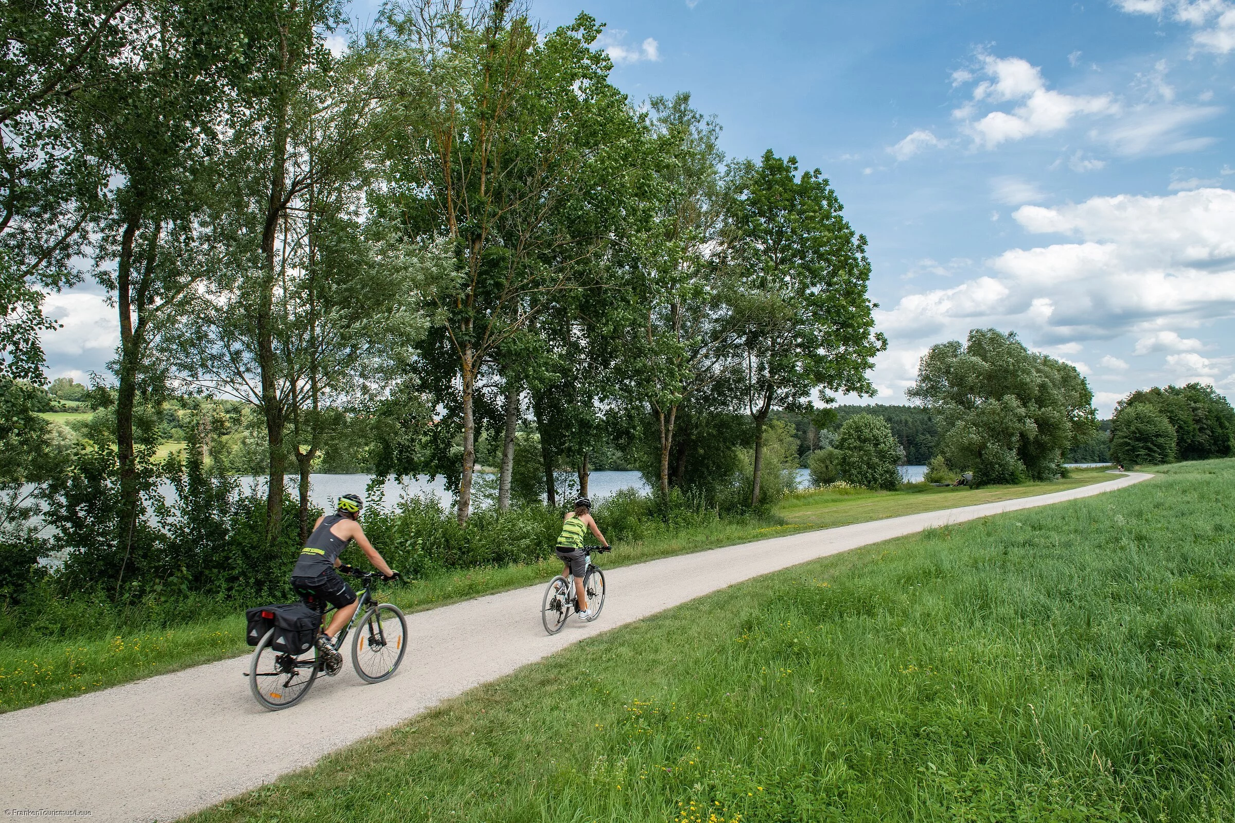 Radeln entlang der Seen (Fränkisches Seenland)