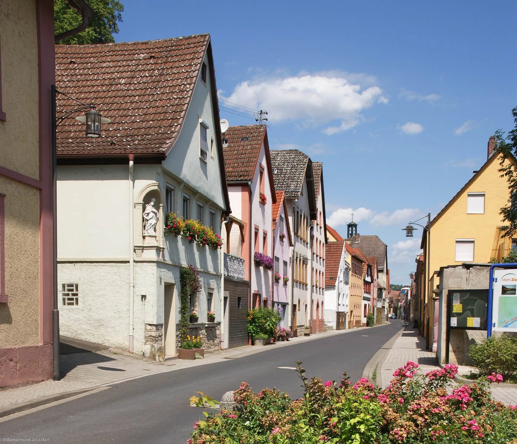 Fachwerkhäuser im Altort (Zell a.Main, Fränkisches Weinland)