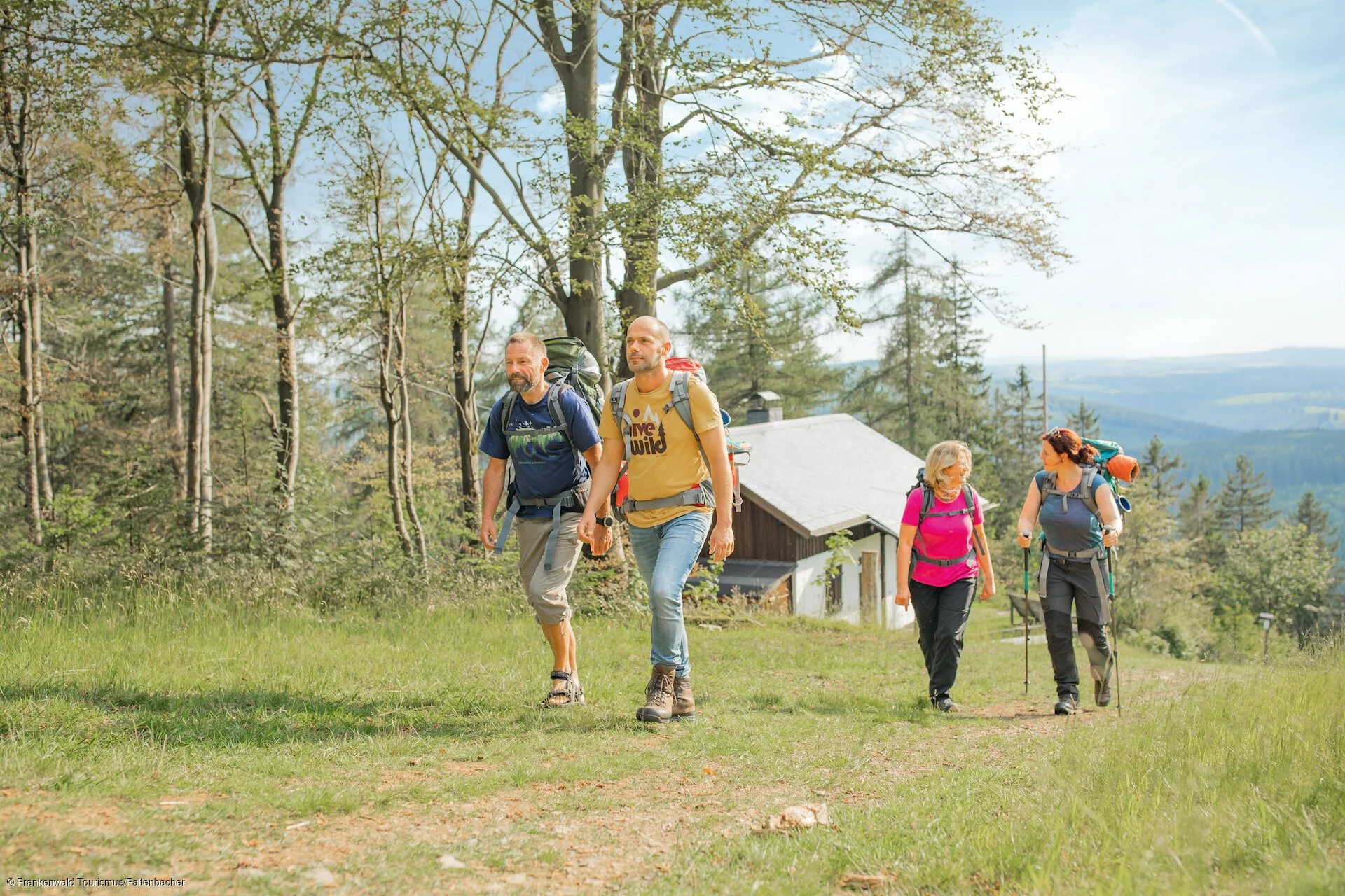 Trekkingplatz am Döbraberg (Frankenwald)