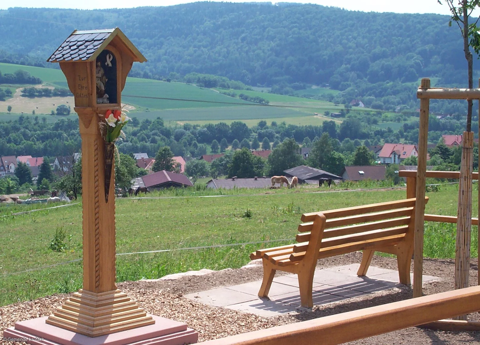 Ruhebank am Bildstock (Laufach, Spessart-Mainland)