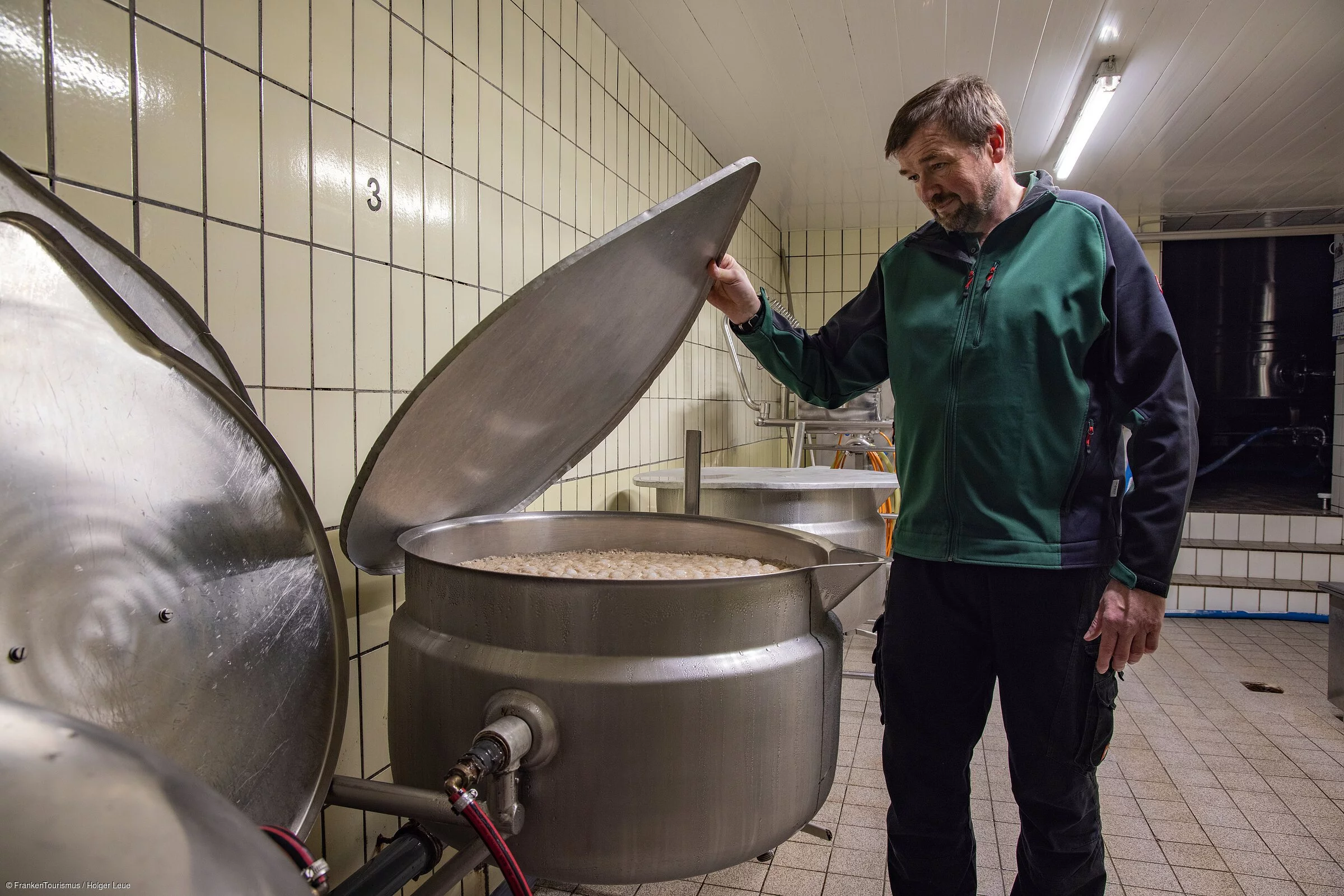 Brewmaster Frank Seyferth of Brauerei Nothhaft brewery