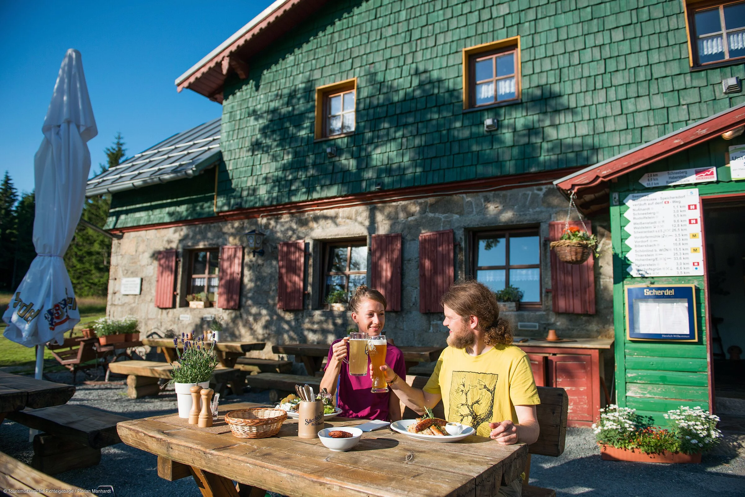 Brotzeit im Fichtelgebirge (Fichtelgebirge)