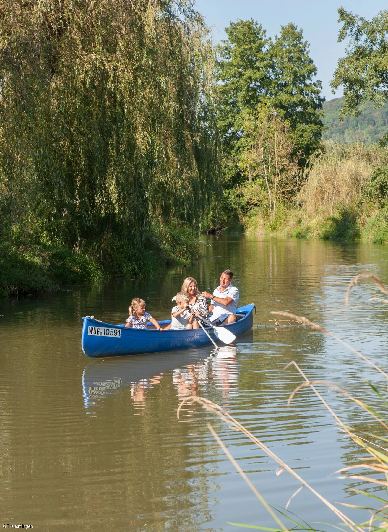 Kanufahrt auf der Altmühl