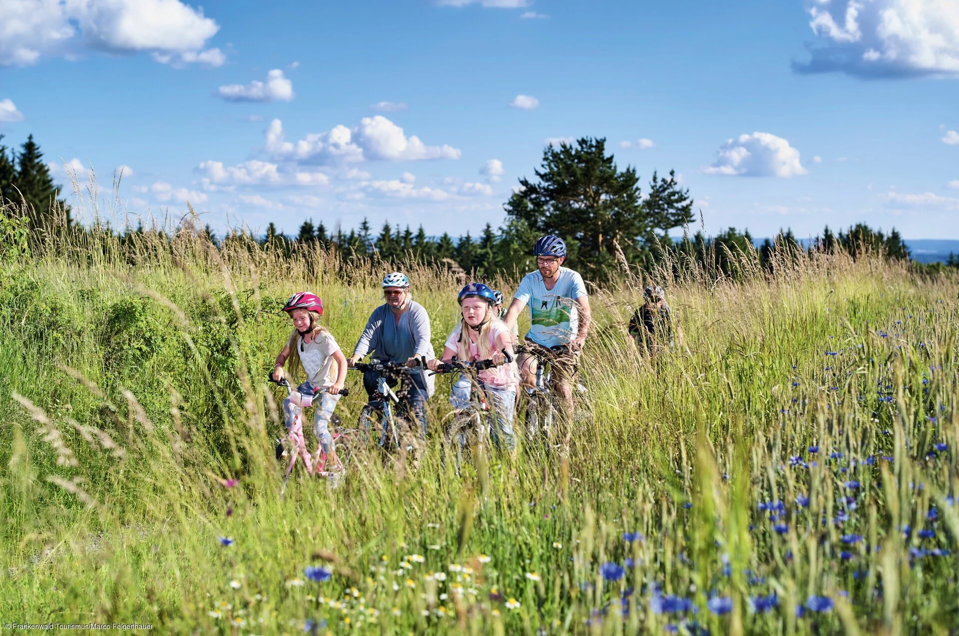 Radfahrgenuss im Frankenwald (Frankenwald)