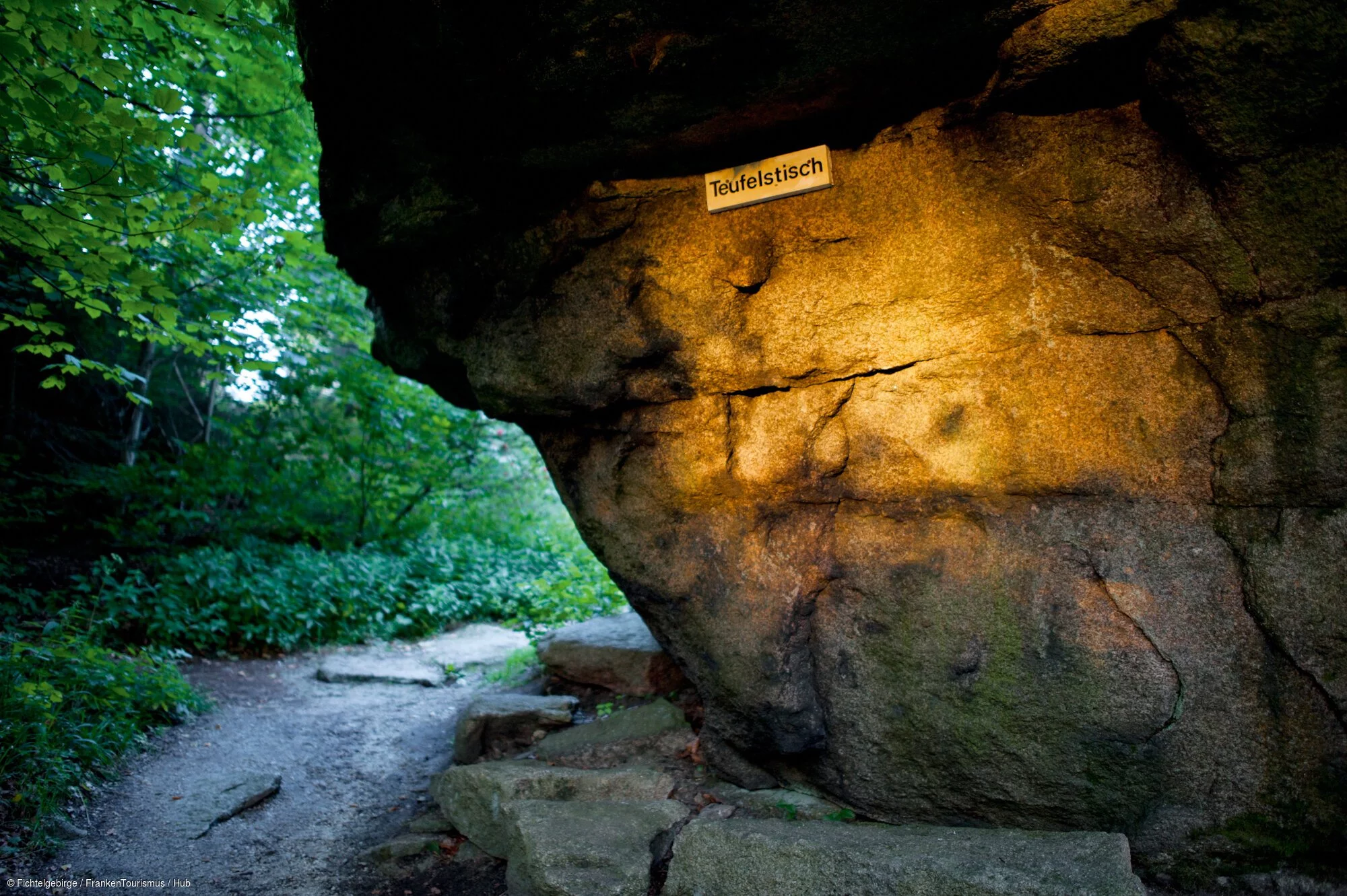 Teufelstisch, Großer Waldstein (Fichtelgebirge)