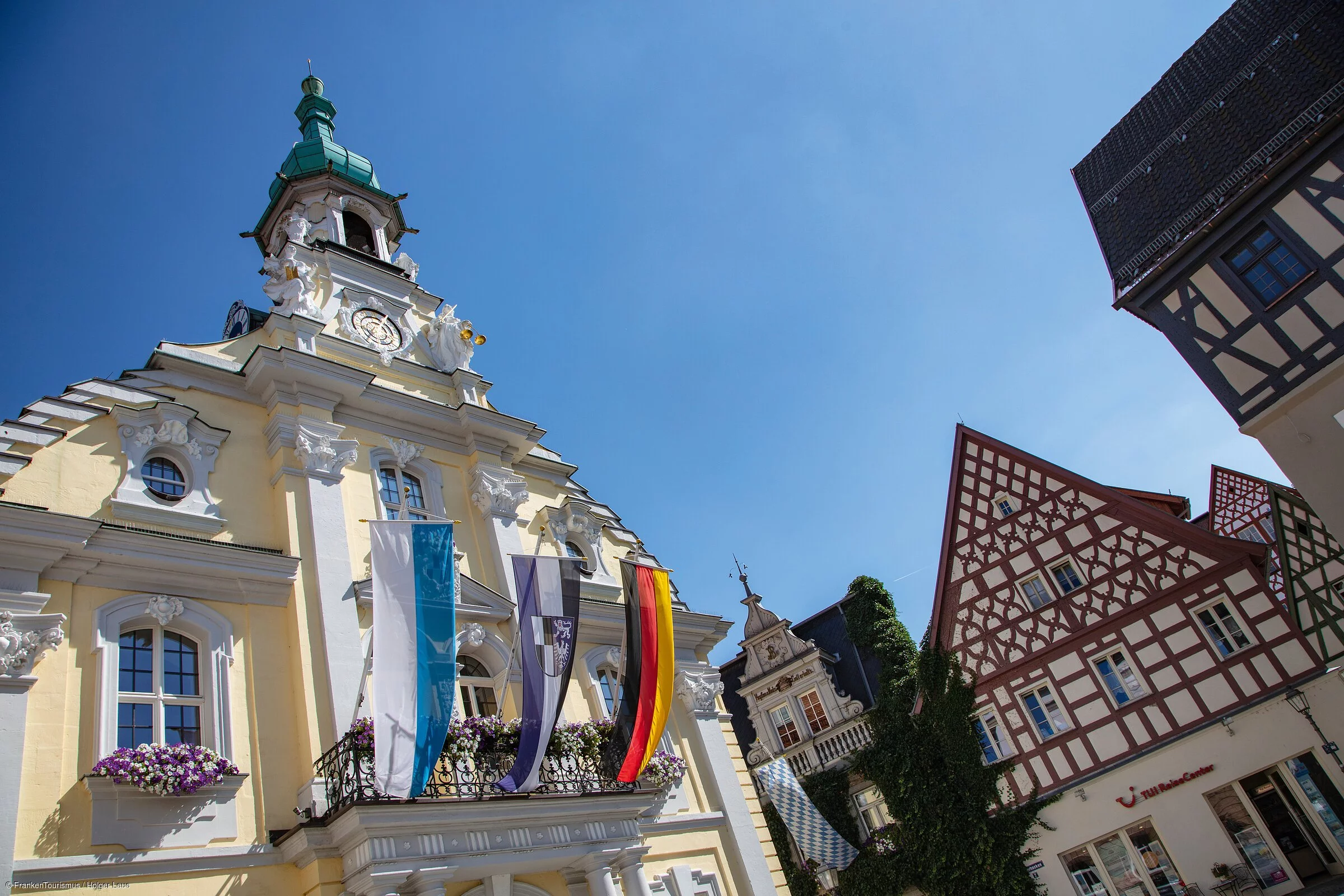 Rathaus in Kulmbach (Kulmbach, Frankenwald)