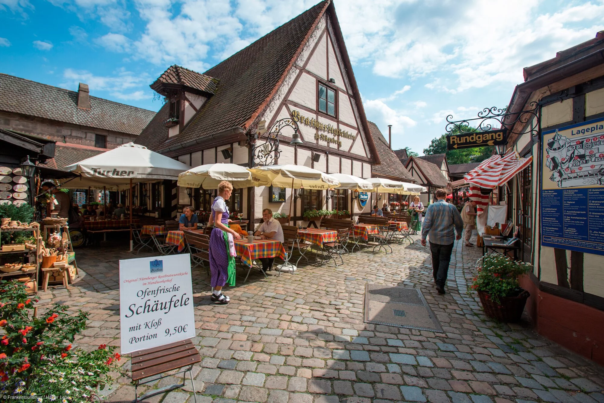 Bratwurstglöcklein-Restaurant im Handwerkerhof (Nürnberg/Städteregion Nürnberg)