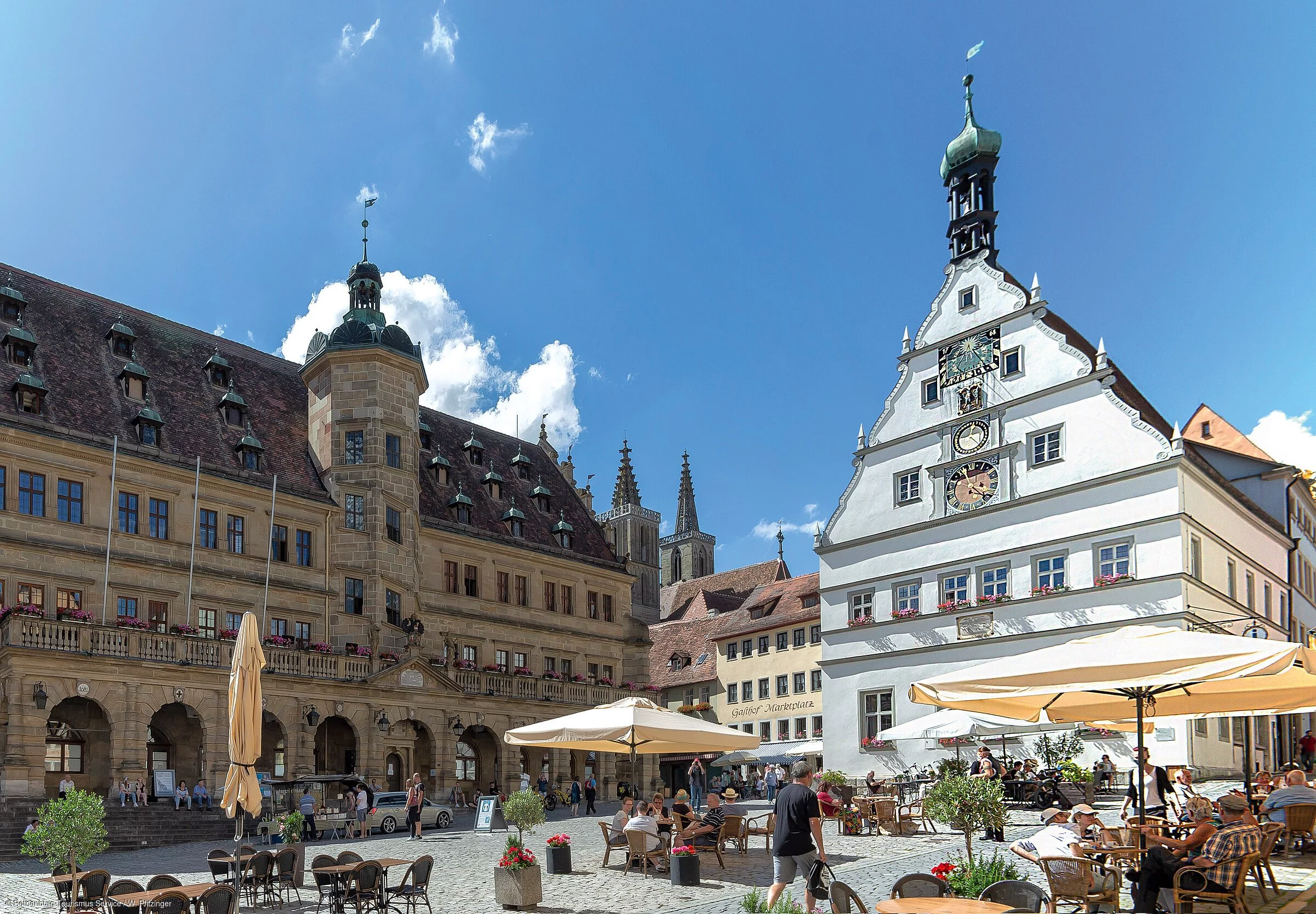 Marktplatz (Rothenburg o.d.Tauber, Romantisches Franken)