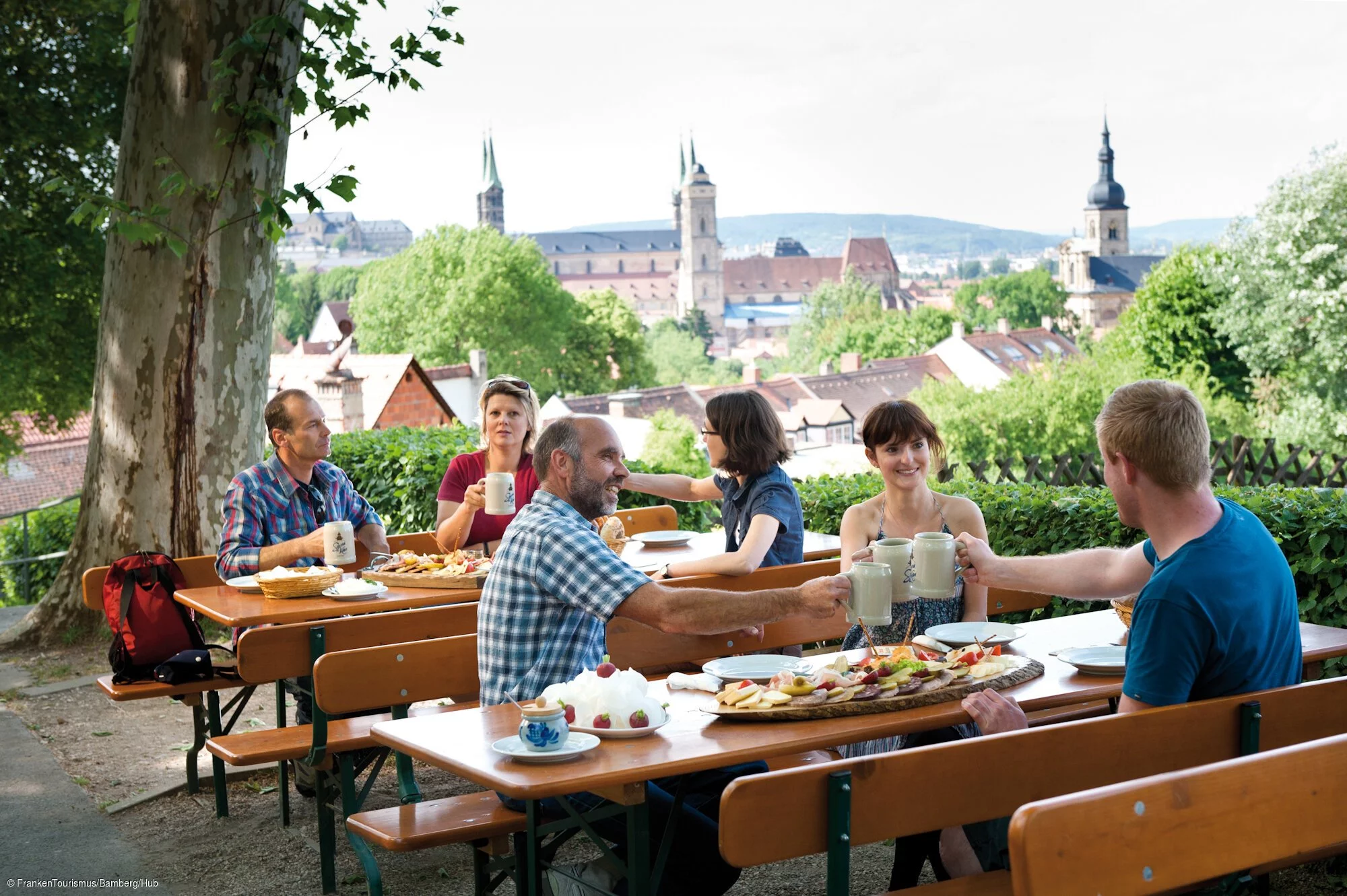 Auf dem Spezial-Keller (Bamberg, Steigerwald)