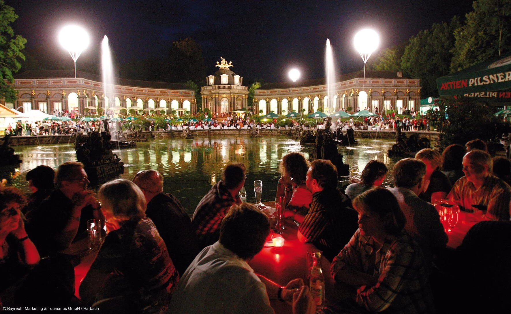 Sommernachtsfest in der Eremitage Bayreuth