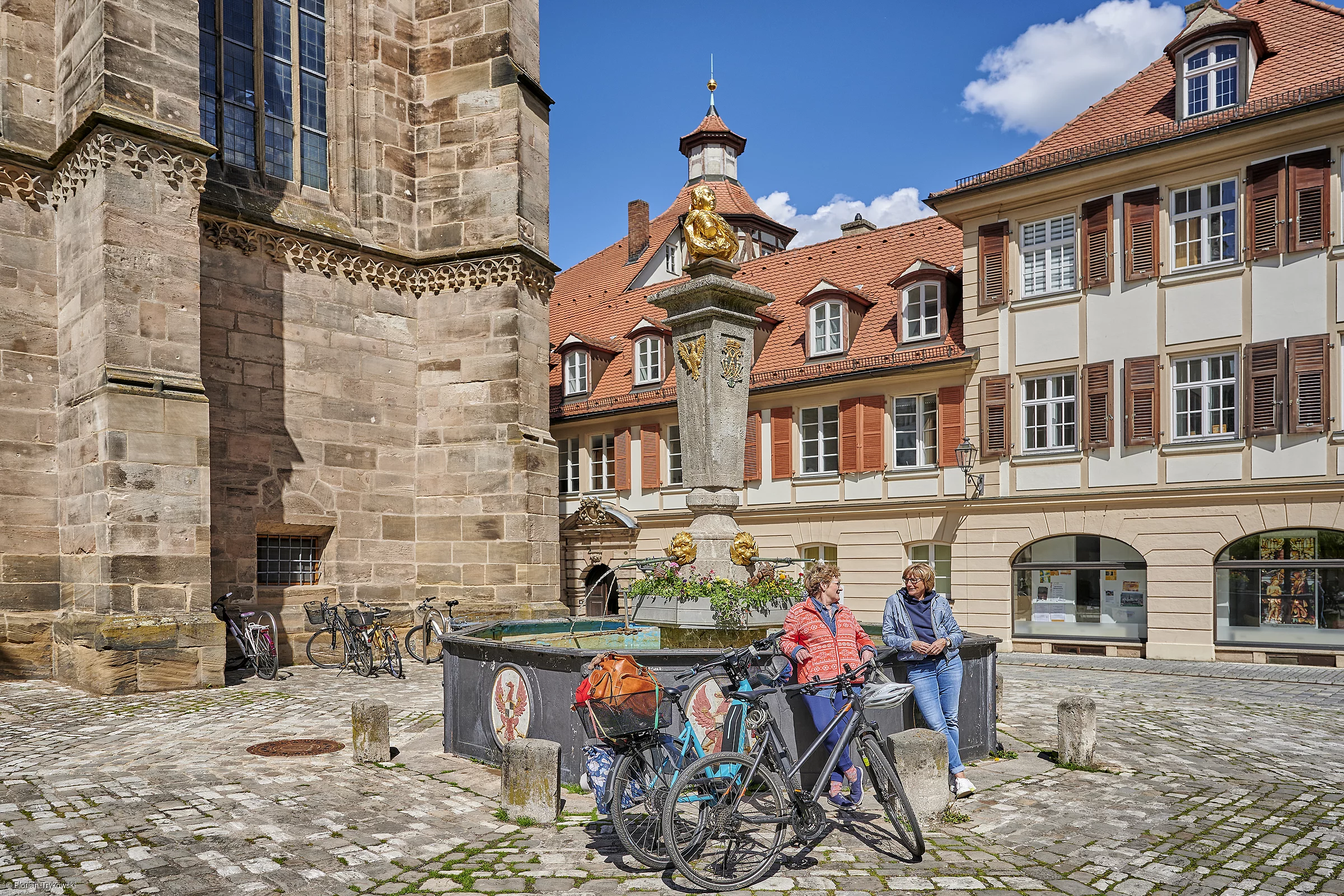 Innenstadt mit dem Rad entdecken (Ansbach, Romantisches Franken)