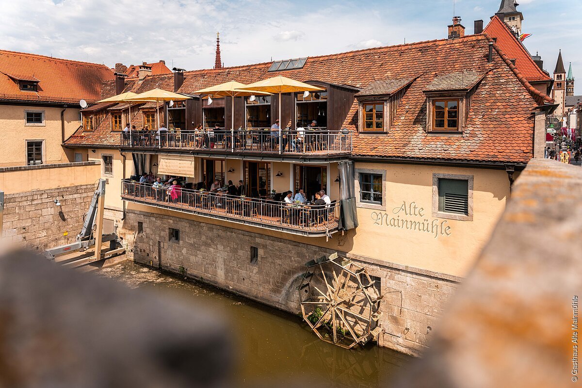 Gasthaus Alte Mainmühle (Würzburg, Fränkisches Weinland)